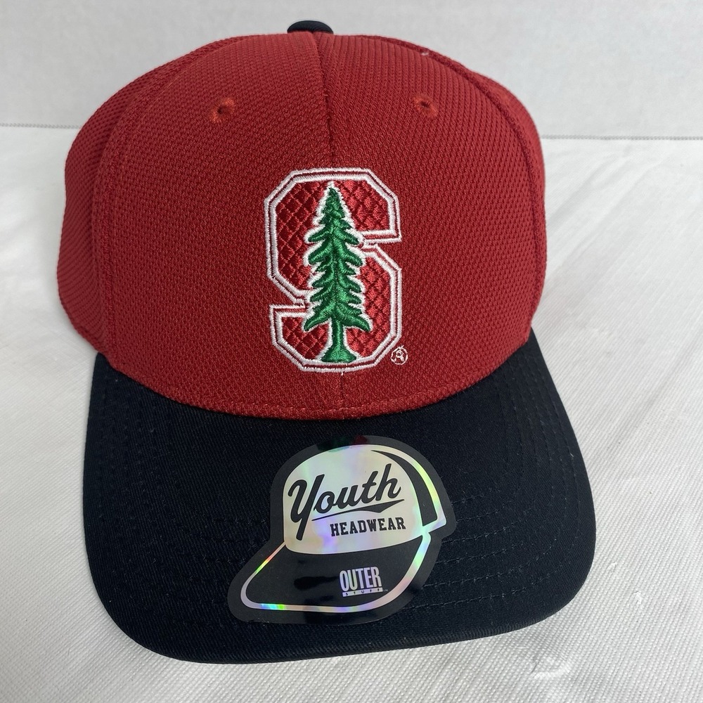 Stanford Cardinal Youth Hat Youth SnapBack Red Black New‎ With Tags